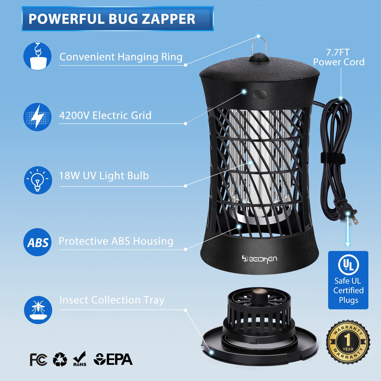 Electric Mosquito Bug Zapper