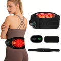 Morfone Cordless Heating Pad with Massager for Back, Portable Lower Back Massager with 3 Heat & 3 Vibration, Wearable Heat Belt Gift for Women Men