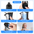 Morfone Ear Wax Removal with Magnetic Waste Tank, Electric Ear Wax Removal Tool, Ear Cleaner with Ear Irrigation Flushing System, 4 Modes, IPX6