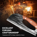 ACMETOP Chef Knife, High Carbon Steel Kitchen Knife for Meat Cutting, Slicing, Camping, BBQ – Essential Kitchen Tool