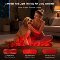Morfone Red Light Mat for Body, 31" x 14" Red Light Pad, 660nm & 850nm