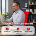 Morfone Red Light Mat for Body, 31" x 14" Red Light Pad, 660nm & 850nm