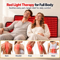 Morfone Red Light Mat for Body, 35" x 15" Red Light Pad, 660nm & 850nm
