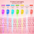 Morfone Red Light Therapy for Face, 7 Modes LED Face Mask, 300 LED Red Light Mask, 630nm & 850nm NIR
