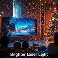 Morfone Halloween Projector Lights Outdoor with Remote Control, 12 Effect Moving RGB Lights Show Waterproof Holiday Projector Lights for Party Garden New Year Decor