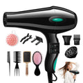 Morfone Hair Dryer, High-Speed Professional Ionic Blow Dryer with Hair Diffuser & Nozzle for Women & Men