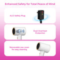 Morfone Hair Dryer, High-Speed Professional Ionic Blow Dryer with Hair Diffuser for Women & Men