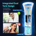 Morfone Ear Wax Removal with One-Piece Waste Tank, Ear Cleaner with Water Temperature Sensor, 4 Pressure Settings, Ear Cleaning Kit for Ear Wax Buildup & USB-C Cable, IPX6