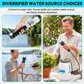 Morfone Portable Bidet for Travel, Electric Handheld Bidet with 2.5L Tank, IPX6, LED Display