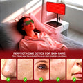 Morfone Red Light Lamp for Body and Face, Tri-Wavelength Red Light Panel with 660nm 850nm 940nm, Near Infrared Light Device with 270° Adjustable Stand for Home Office Travel Use