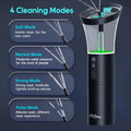 Morfone Ear Wax Removal with One-Piece Waste Tank, Ear Cleaner with Water Temperature Sensor, 4 Pressure Settings, Ear Cleaning Kit for Ear Wax Buildup & USB-C Cable, IPX6
