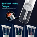 Morfone Ear Wax Removal with One-Piece Waste Tank, Ear Cleaner with Water Temperature Sensor, 4 Pressure Settings, Ear Cleaning Kit for Ear Wax Buildup & USB-C Cable, IPX6