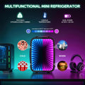 4L Mini Fridge with App-Controlled Gaming Light | Cooler & Warmer
