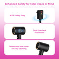 Morfone Hair Dryer, High-Speed Professional Ionic Blow Dryer with Hair Diffuser for Women & Men
