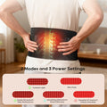 Morfone Red Light for Body, 10000mAh Cordless Portable Infrared Light Pad, 24" x 12" Red Light Mat with Timer, 660 & 850nm Infrared Heating Pad for Back Shoulder Knee Joint Waist
