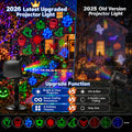 Morfone Halloween Projector Lights, 2 in 1 Waterproof Holiday Projector Lights with Remote, Halloween Decorations Lighting for Outside Home Party House Decor