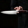 ACMETOP 8 Inch Chef Knife, High Carbon Stainless Steel Kitchen Knife, Non-slip Ultra Sharp Cooking Knives with Ergonomic Handle