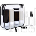Morfone 16 Pack Silicone Travel Bottles Set for Toiletries TSA Approved Travel Containers Leakproof Squeezable Refillable Travel Accessories 2oz 3oz for Shampoo Conditioner Lotion Liquids