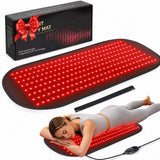 Morfone Red Light Mat for Body, 31" x 14" Red Light Pad, 660nm & 850nm
