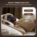 Morfone Red Light Therapy Mask for Face, Led Face Mask with Massage Function, 4 Modes, Portable Red Light Mask for Skincare at Home, Travel