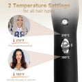 Morfone 3 Jumbo Barrel Curling Iron Wand 22mm Hair Waver Temperature Adjustable Ceramic Big Waves Hair Crimper