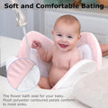 Morfone Baby Bath Seat, Baby Bathtub Pad for Newborn Infants to Toddler 0 to 6 Months and up,Pink