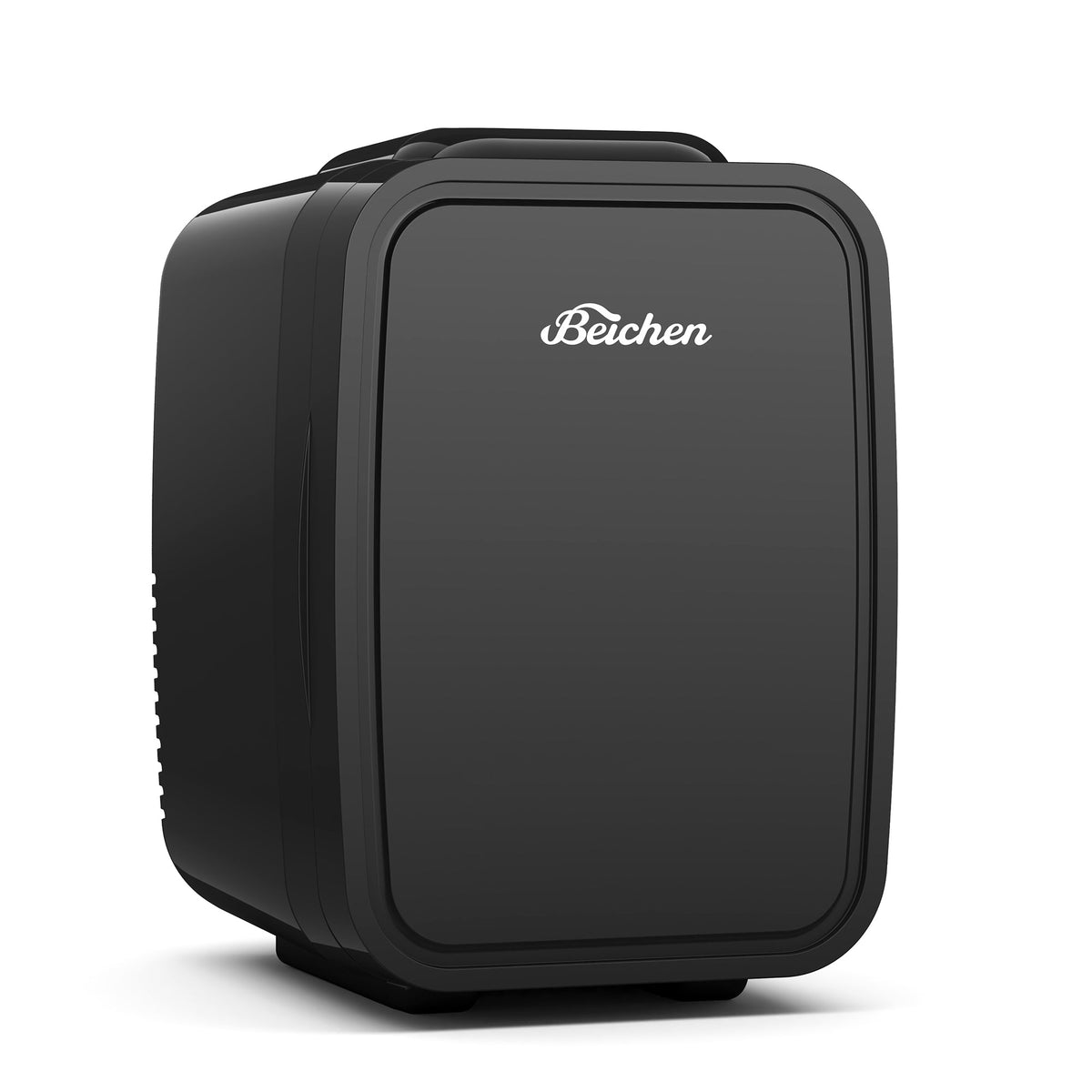 Closed BEICHEN 4 liter portable mini fridge in black