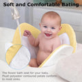 Morfone Baby Bath Seat, Baby Bathtub Pad for Newborn Infants to Toddler 0 to 6 Months and up,Pink