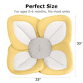 Morfone Baby Bath Seat, Baby Bathtub Pad for Newborn Infants to Toddler 0 to 6 Months and up,Pink