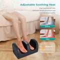 Morfone Shiatsu Foot Massager with Heat, Foot and Calf Massager with Roller, Deep Massage for Relaxation, Gifts for Women & Men, Black