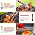 Morfone 137PCS Griddle Accessories Kit, Flat Top Grill Accessories Set for Blackstone and Camp Chef, Professional Stainless Steel Grill Tools Set for Men Women Outdoor BBQ and Camping