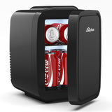 BEICHEN Mini Fridge, 4 Liter/6 Can Portable Personal Refrigerator AC/DC