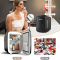 Mini Fridge for Bedroom, 4L Skincare Fridge Cooler & Warmer