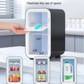 Black Mini Fridge for Bedroom – 6L Dual-Mode Cooler & Warmer