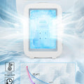 White Mini Fridge for Bedroom, 4L Skincare Cooler & Warmer