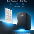 Mini Fridge, 6L/8 Can Portable Small Refrigerator Cool& Warm AC/DC
