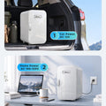 Mini Fridge, 6L/8 Can Portable Small Refrigerator Cool& Warm AC/DC