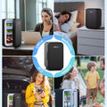 Black Mini Fridge for Bedroom – 6L Dual-Mode Cooler & Warmer